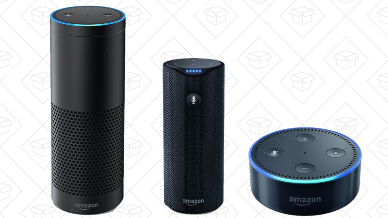 Amazon Echo, $90 | Amazon Tap, $80 | Echo Dot, $35